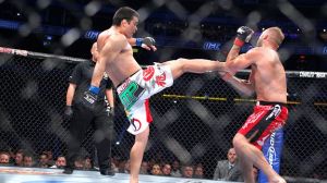 Lyoto Machida has some of the most precise and powerful counter-striking in the Light HW Division.
